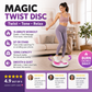 😱🍩 50% KORTING! Je lovehandles gillen het uit van angst! Stap op deze draaischijf, en je taille trekt zich binnen een week terug tot een wespentaille – zonder dieet, zonder sportschool!