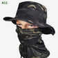 🎁2026 Nieuw binnen 48% KORTING💥2-in-1 camouflage vissershoed en masker nek wrap