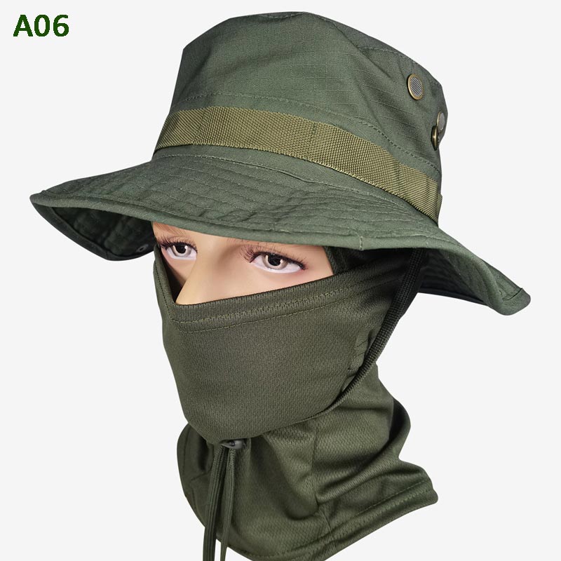 🎁2026 Nieuw binnen 48% KORTING💥2-in-1 camouflage vissershoed en masker nek wrap