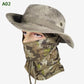 🎁2026 Nieuw binnen 48% KORTING💥2-in-1 camouflage vissershoed en masker nek wrap