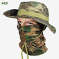 🎁2026 Nieuw binnen 48% KORTING💥2-in-1 camouflage vissershoed en masker nek wrap