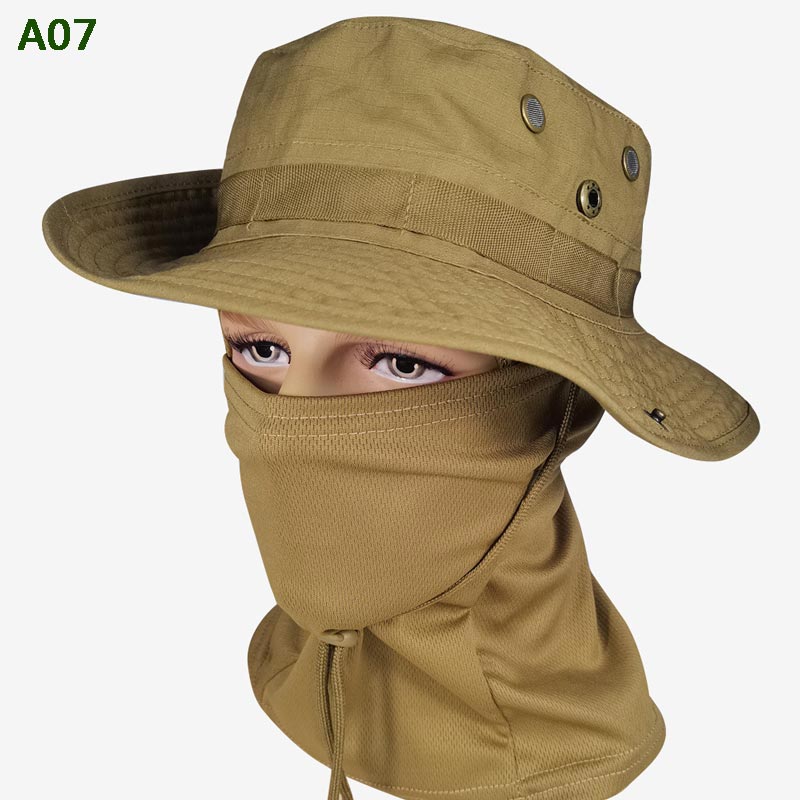 🎁2026 Nieuw binnen 48% KORTING💥2-in-1 camouflage vissershoed en masker nek wrap