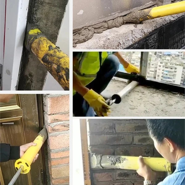 Cement Kalk Spuitpistool (4 stuks mondstuk)