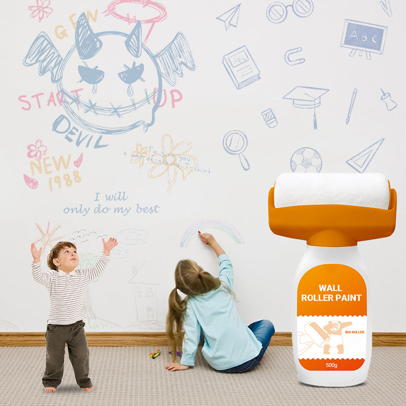 Muur vies en opnieuw schilderen? Eén rol en alles is weer als nieuw!🧽✨