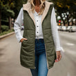 🔥Omkeerbaar herfstvest voor dames, mouwloos jasje van imitatie fleece