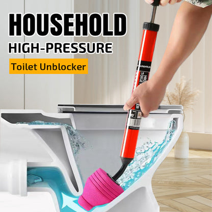 💎 Huishoudelijke hogedruk ontstopper voor het toilet – Verstoppingen direct verholpen, geen chemicaliën, geen gedoe!