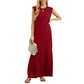 👗49% korting🔥 Kreukvrije casual jurk voor dames met splitzoom