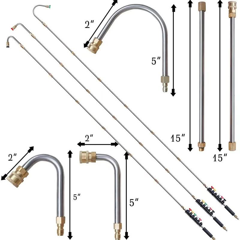 💥【PROFESSIONELE HOGEDRUKSET 4000 PSI】NU 50% KORTING!Complete 10-delig pakket – Verwijder Stuborn Vuil in Seconden! 🚿✨