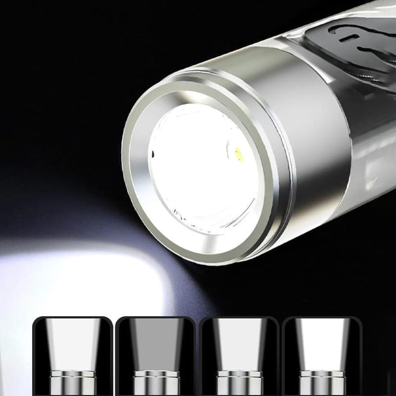 Oplaadbare Mini Krachtige Sleutelhanger Zaklamp