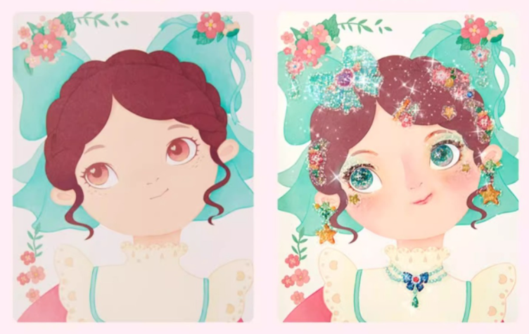 🔥Laatste dag promotie 44% UIT💅Fantasie 3-in-1 prinsessen aankleed- & make-up speelset💝