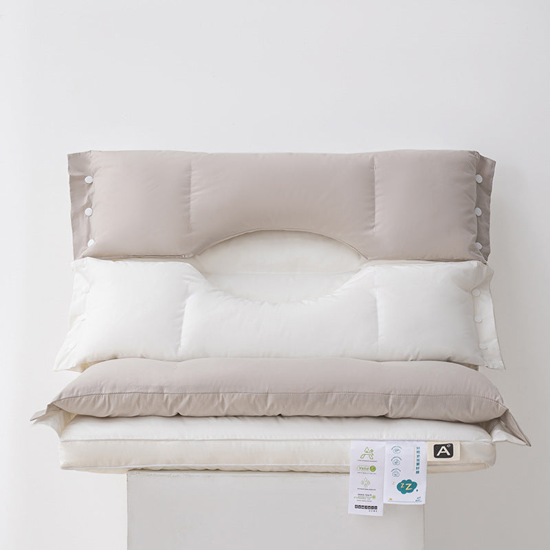 🔥 Olympische promotie – tijdelijk 61% korting + gratis verzending ✈️🔥 Zacht en hard neksteunkussen met twee zones