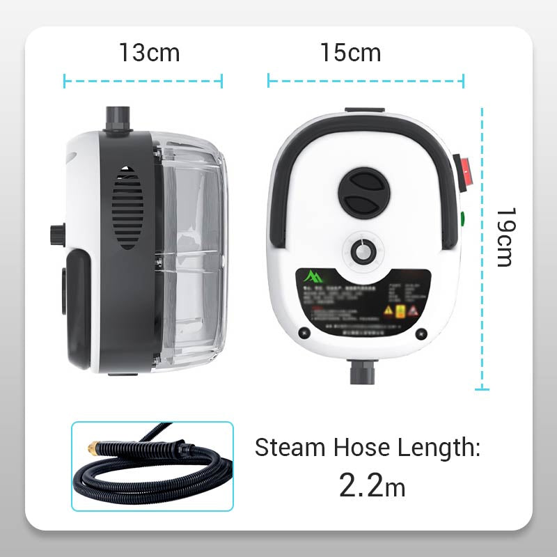 ⭐ 2500W Handheld Stoomreiniger met Hoge Temperatuur Druk
