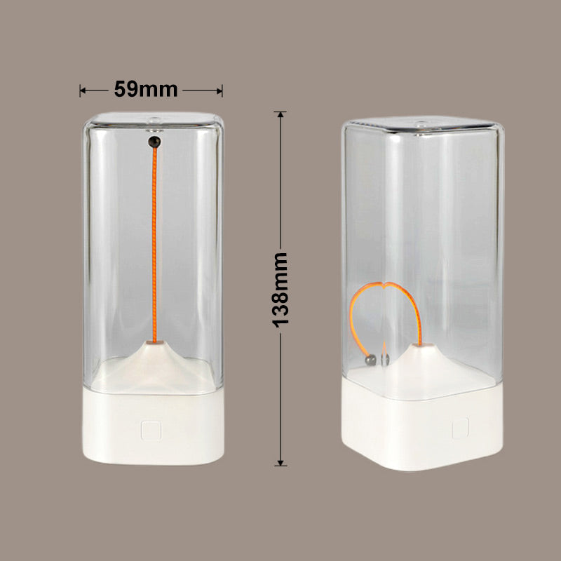 Dual-purpose draagbaar nachtlampje met magnetisch LED-filament