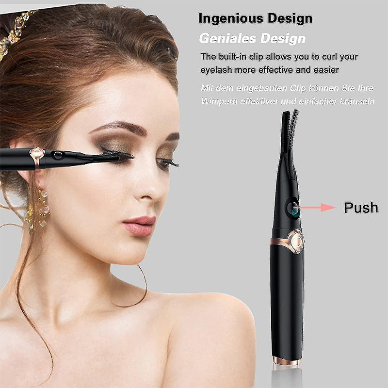 Hete Uitverkoop 49% UIT🔥Oplaadbare Verwarmde Wimperkruller voor Snel Verwarmen Krullen