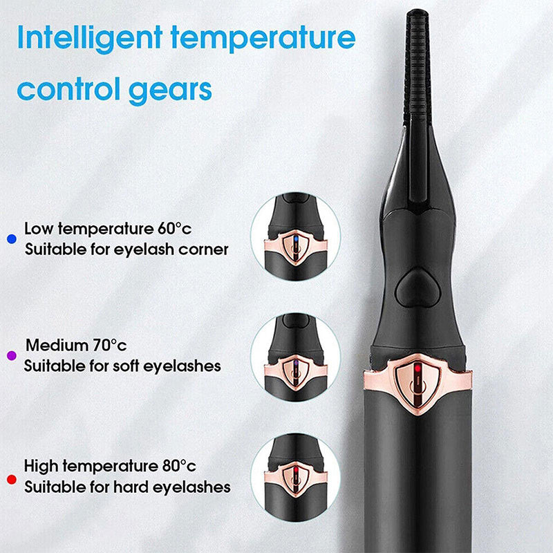 Hete Uitverkoop 49% UIT🔥Oplaadbare Verwarmde Wimperkruller voor Snel Verwarmen Krullen