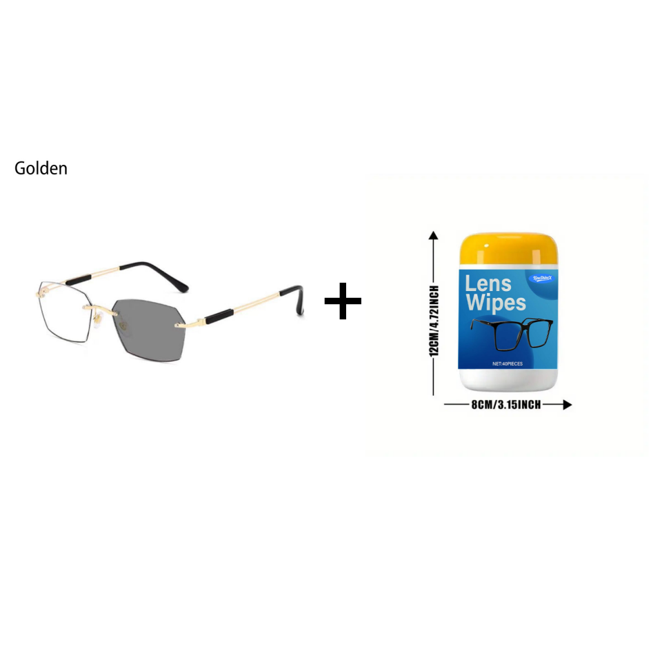 Nieuwe productpromotie 50% korting🔥2-in-1 Fotochromatische Blauw Licht Blokkerende Leesbril