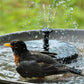 💧 NU 60% KORTING! ☀️ Fonteinpomp op zonne-energie voor vogelbad – 1,4W zonnepaneel, 4 sproeiers en dompelpomp voor vijver, tuin en zwembad 🐦