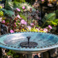 💧 NU 60% KORTING! ☀️ Fonteinpomp op zonne-energie voor vogelbad – 1,4W zonnepaneel, 4 sproeiers en dompelpomp voor vijver, tuin en zwembad 🐦