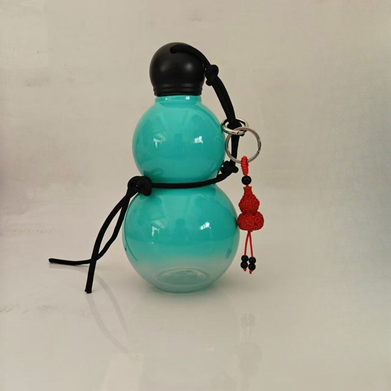 Retro waterfles in kalebasvorm voor sport en reizen
