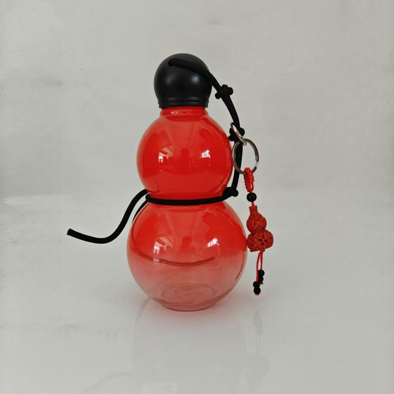 Retro waterfles in kalebasvorm voor sport en reizen
