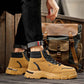 Trendy Ademend Antislip Laarzen van Imitatieleren voor Heren