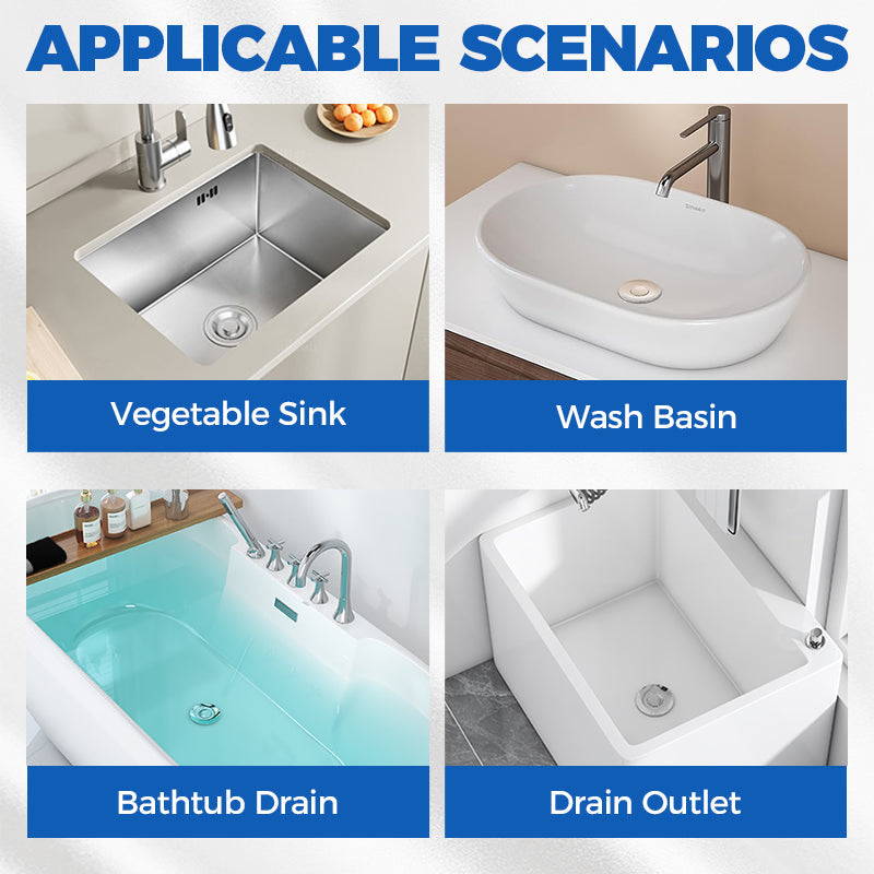 🔥Koop 1 krijg 1 gratis🔥Universeel verzonken gootsteenafvoerfilter