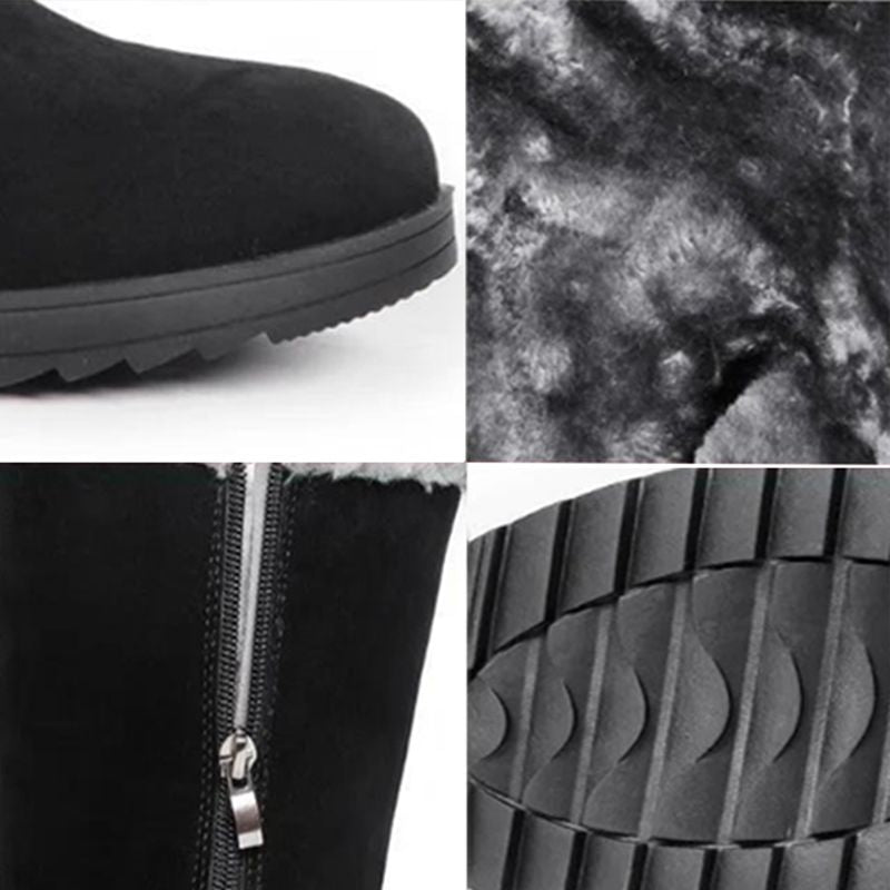【🔥De laagste prijs van vandaag】 Casual pluche thermische sneeuwlaarzen voor dames.