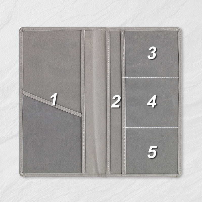 Auto Magnetische Sluiting Essentiële Documenten Organizer