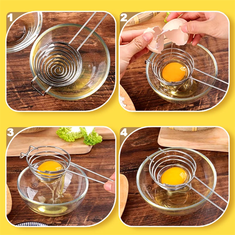 Eiwit- en dooier separator
