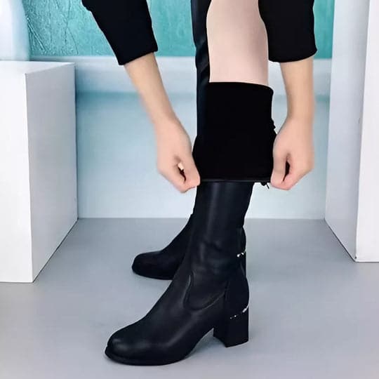🔥Hete verkoop 50% korting🔥Elastische zachte warme comfortabele laarzen