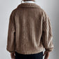 🏆️Vrouwen Lapsluiting Button💖Down Warme Fuzzy Cropped Jas 🍂❣️