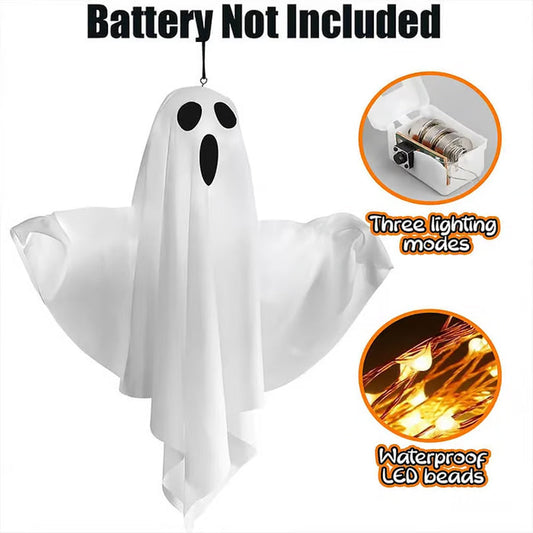 Gloeiende spookkroonluchter voor Halloweenfeestdecoratie