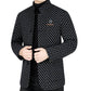 Heren Trendy Geruite Warme Jas met Zakken
