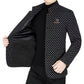 Heren Trendy Geruite Warme Jas met Zakken