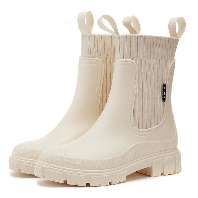 🔥Gratis verzending✈️Waterdichte antislip-laarzen met dikke zool