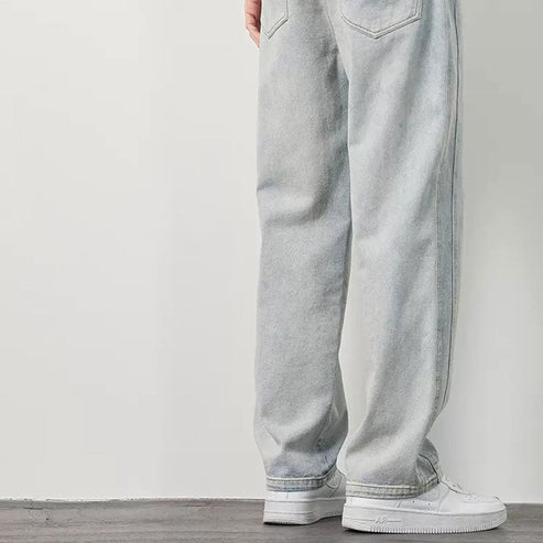 👖Losse rechte herenjeans