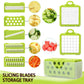 15 stuks - 1 set🧑‍🍳Multifunctionele groente- en fruitsnijder