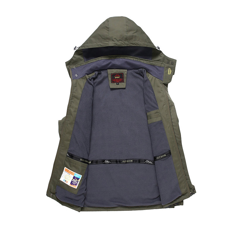 Waterdichte en winddichte outdoorjack