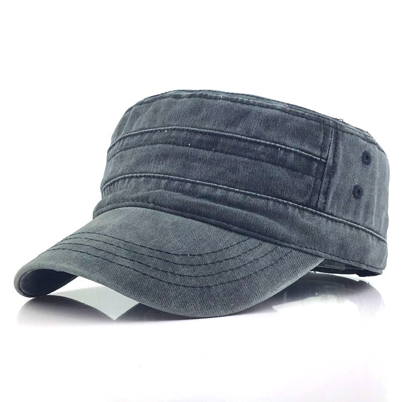 📢📢40% OFF⏰ Flat-Top Duckbill Cap – Fashionable, Breathable, Distressed