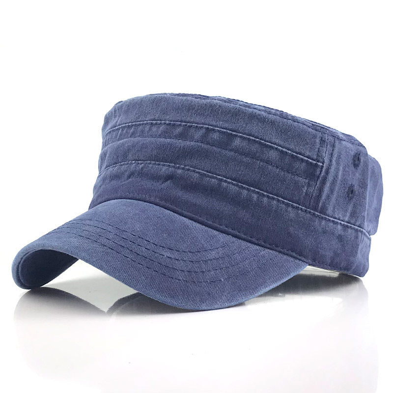 📢📢40% OFF⏰ Flat-Top Duckbill Cap – Fashionable, Breathable, Distressed
