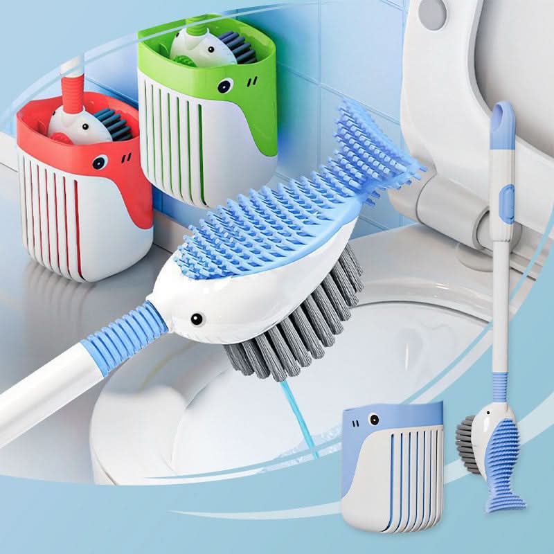 🍃Toiletreinigingsborstelset met zuignap voor wandmontage