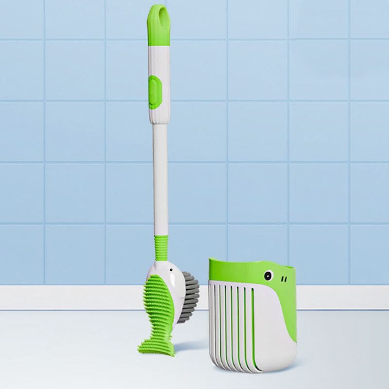 🍃Toiletreinigingsborstelset met zuignap voor wandmontage