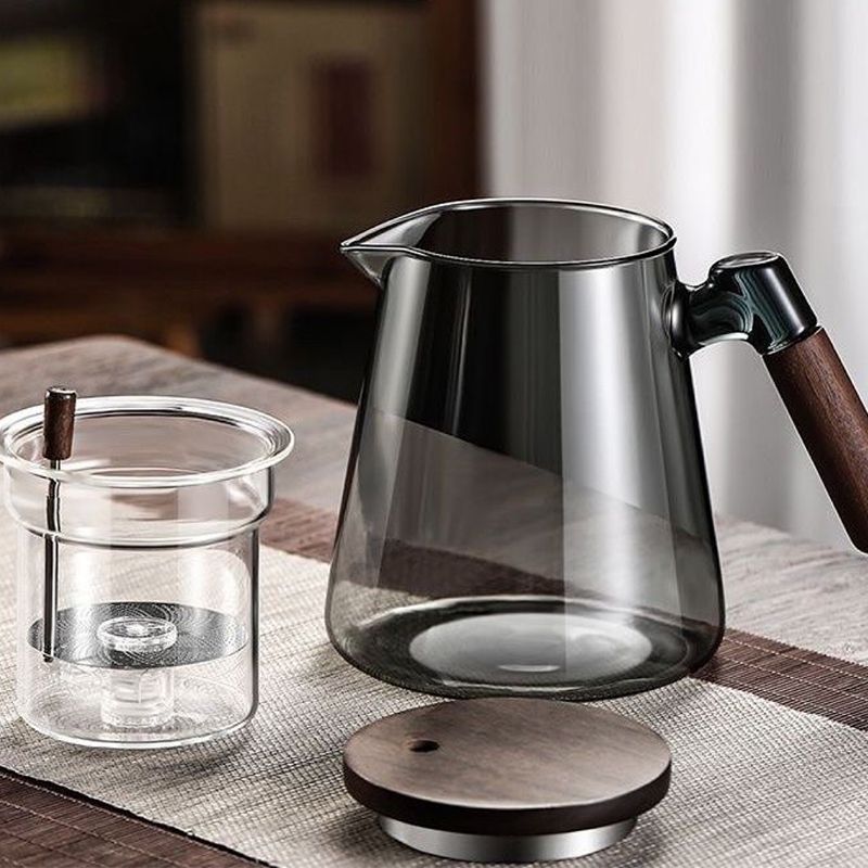 Bladeren- en Water Scheiding Pers Theepot 750 ml