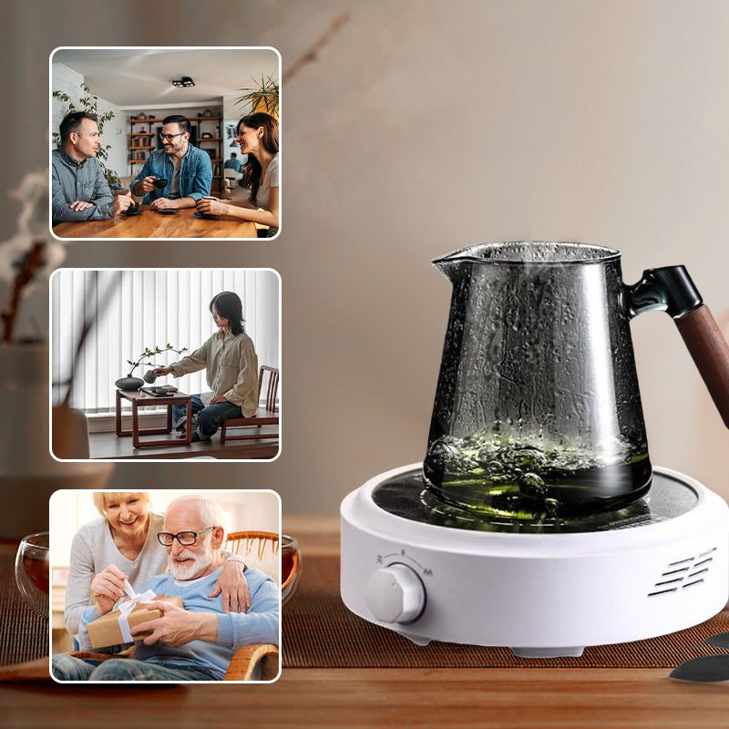 Bladeren- en Water Scheiding Pers Theepot 750 ml