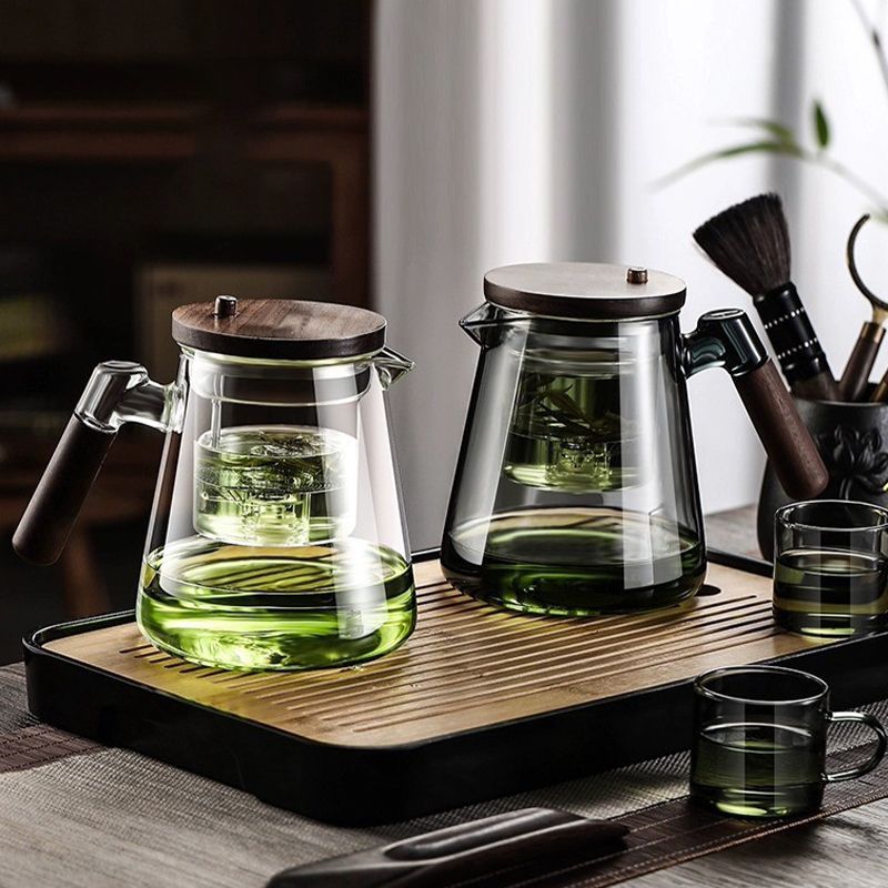 Bladeren- en Water Scheiding Pers Theepot 750 ml