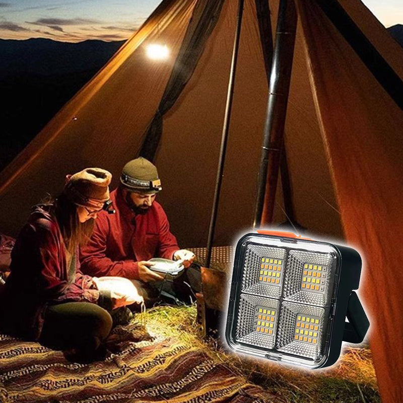 🔥 50% KORTING ✨ Draagbare Werklamp op Zonne-Energie | 4 Lichtstanden