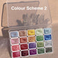 🔥🎨 20 kleuren aquarel schilderij set
