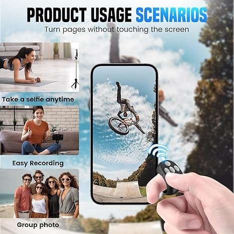 📲Bespaar tot [50%] korting!🔥Vingerpunt Afstandsbediening met Draadloze Bluetooth-technologie