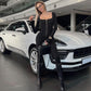 🤩 Nieuwe Producten - 50% KORTING 💖 Slim Fit Lange Mouw Rits Jumpsuit