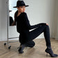 🤩 Nieuwe Producten - 50% KORTING 💖 Slim Fit Lange Mouw Rits Jumpsuit